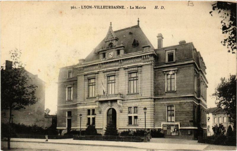 CPA VILLEURBANNE La Mairie (614333)