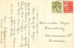 A183 Denmark 1935 View over Copenhagen vintage postcard