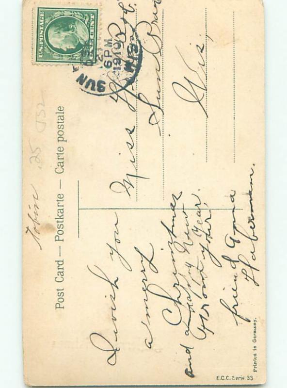 Divided-Back CHRISTMAS SCENE Great Postcard AA0392