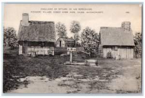 Salem Massachusetts MA Postcard Pioneer's Village Forest River Park Unposted