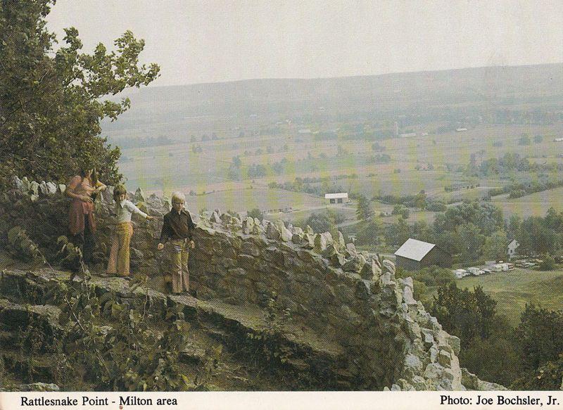 Milton Rattlesnake Point Canada Specator Newspaper Postcard