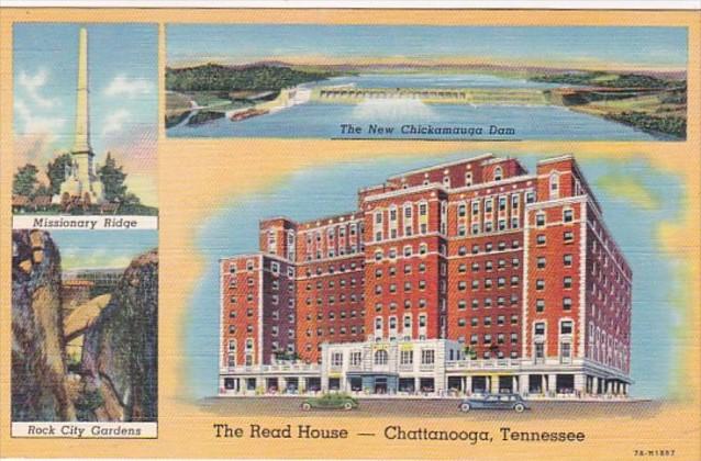 Tennessee Chattanooga The Read House Curteich