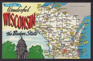 Map of Wisconsin