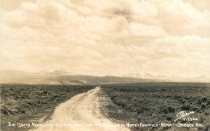 Postcard RPPC Wyoming Fort Bridger 1940s Uinta Mountain range Sanborn 23-10900