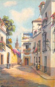 Barrio Santa Cruz Sevilla Spain Unused 