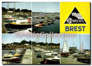 Modern Postcard Brest Port De Plaisance