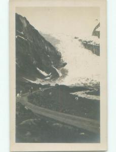 old rppc NICE VIEW Naerofjord - Aurland In Sogn Og Fjordane Norway i3014