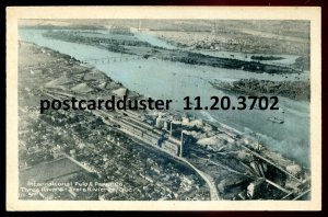 h5176 - TROIS RIVIERES Quebec Postcard 1920s International Pulp & Paper Mill