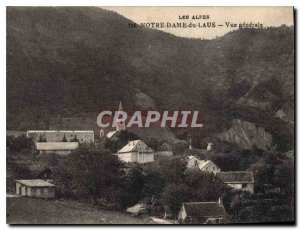 Old Postcard Our Lady of Laus General view