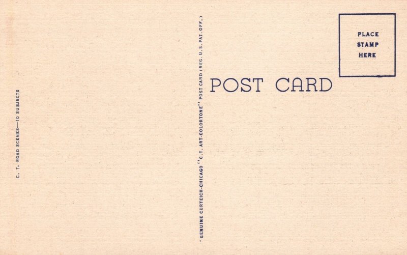 Vintage Postcard Greetings From Pocono Lodge Roadways Matamoras Pennsylvania PA
