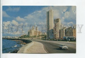456838 USSR 1970 year CUBA Havana promenade Malecon postcard