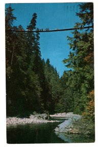 Capilano Canyon Suspension Bridge, North Vancouver, British Columbia, Used 1964