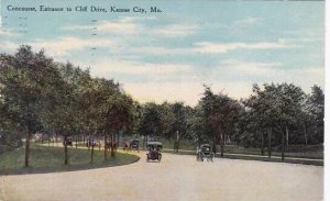 Missouri Kansas City Concourse Entrance To Cliff Drive 1911