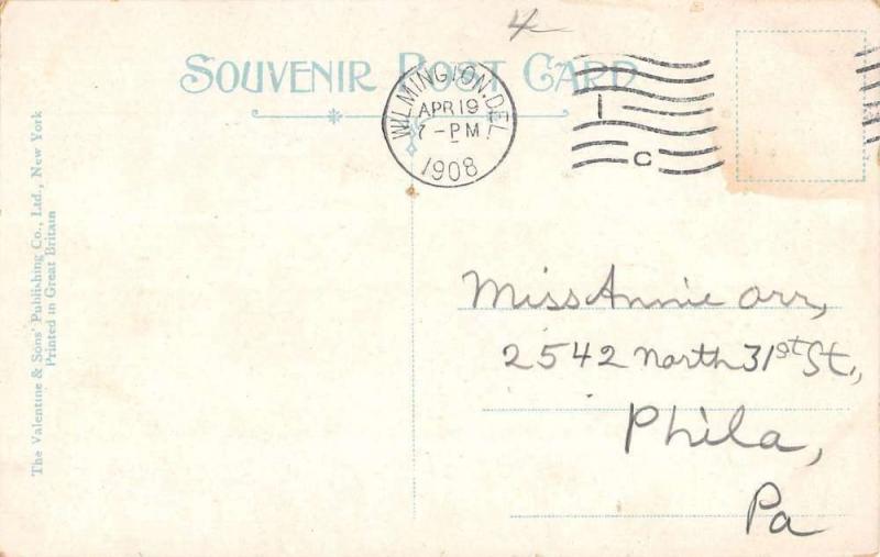 high school wilmington delaware Antique Postcard L3551