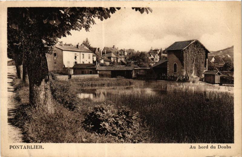 CPA PONTARLIER - Au bord du DOUBS (299921)