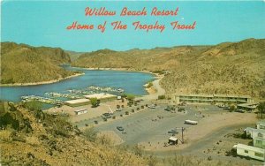 Arizona Autos Birdseye Williams Beach Resort Colorado River Postcard Teich 4248