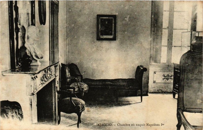 CPA CORSE - AJACCIO - Chambre ou naquit Napoléon Ier (710195)