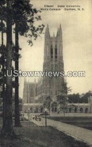 Duke University Chapel in Durham, North Carolina