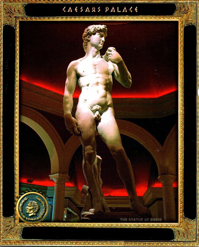 Nevada Las Vegas Caesars Palace The Statue Of David