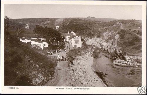 yorkshire, SCARBOROUGH, Scalby Mills Hotel (1930s) RPPC