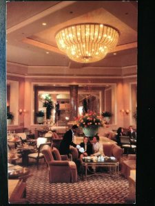 Vintage Postcard 1970's Afternoon Tea, Fairmont Hotel Chicago, Illinois (IL)