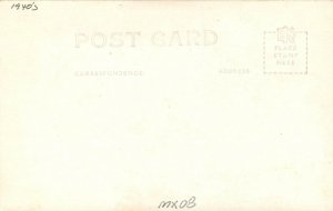 Postcard RPPC Kansas Arkansas City Summit Street 1940s automobiles 23-4721