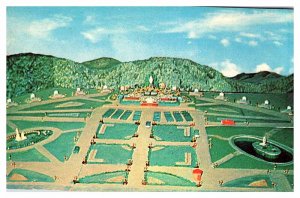 Postcard AERIAL VIEW SCENE Colebrook New Hampshire NH AU2599