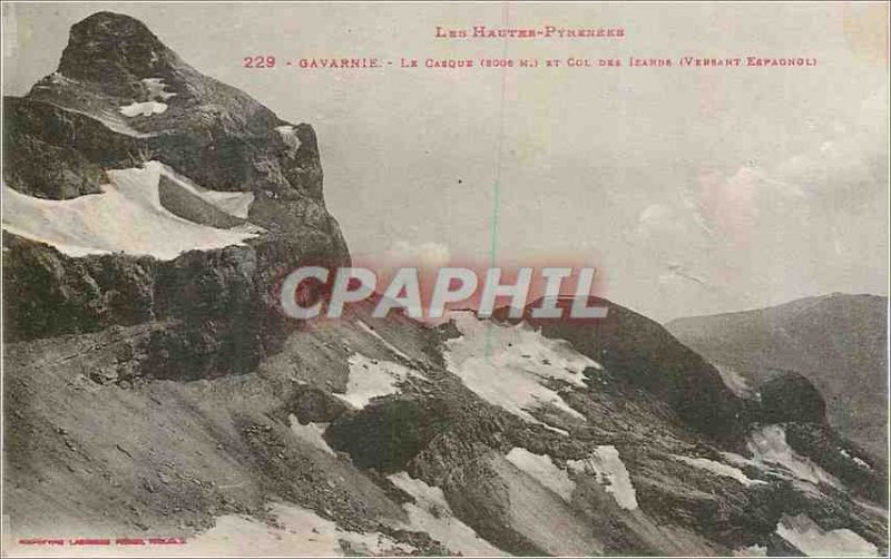 Postcard The Old Gavarnie Hautes Pyrenees The Helmet