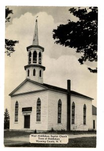 NY - Middlebury. West Middlebury Baptist Church