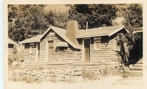 RPPC RAPID CITY, South Dakota SD ~  HOLLYWOOD CAMP  1930s Rise Studio Postcard