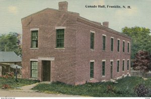 FRANKLIN , New Hampshire , 00-10s ; Canado Hall