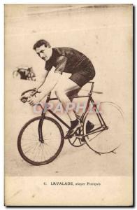 Postcard Old Bike Cycle Cycling Lavalade Stayer French