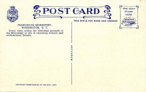 DC - Washington. Franciscan Monastery. Rosary Portico