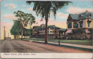 Postcard Pequot House New London CT