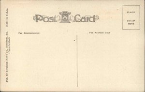 Anthracite Coal Mine Mining Foot of Shaft Publ Scranton PA c1910 Postcard