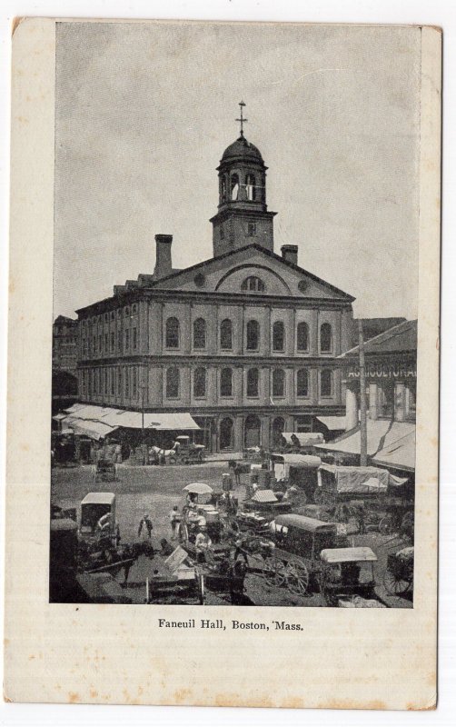 Boston, Mass, Faneuil Hall