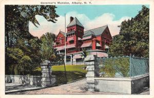 ALBANY, NY  New York          GOVERNOR'S MANSION             1925 Postcard
