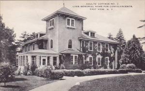 New York East View Adults Cottage No 2 Loeb Memorial Home For Convalescents A...