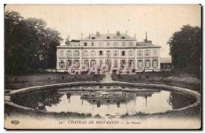 Old Postcard Chateau de Brevannes The basin
