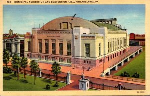Pennsylvania Philadelphia Municipal Auditorium and Convention Hall 1946 Curteich