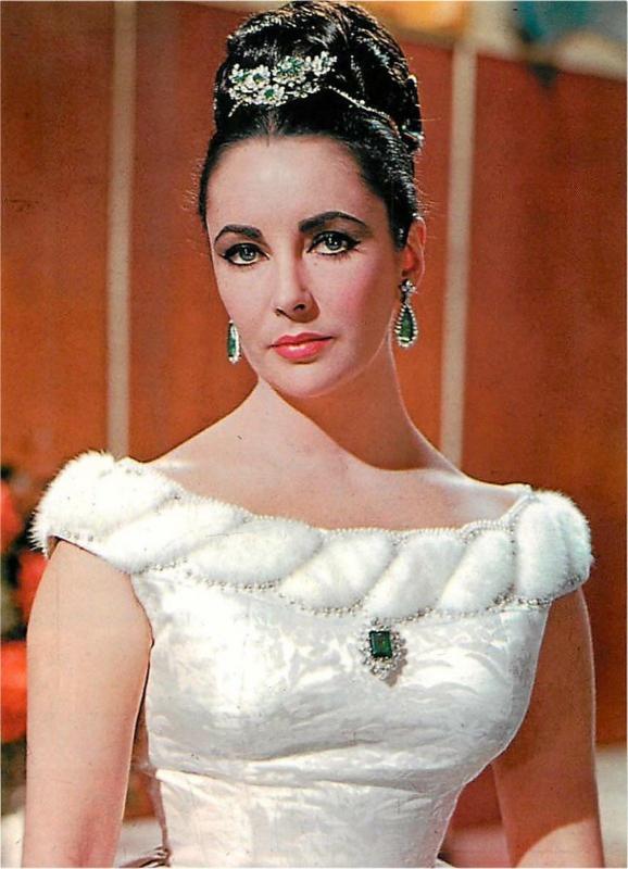 Elizabeth Taylor in the 1950s White Dress Modern Postcard #5 | Topics - People - Other / Unsorted, Postcard / HipPostcard Elizabeth Taylor in the 1950s White Dress Modern Postcard #5 | Topics - People - Other / Unsorted, Postcard / HipPostcard