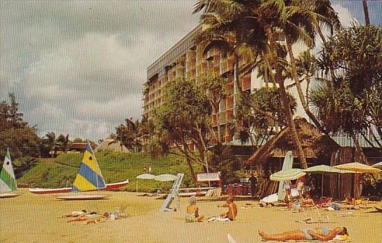 Hawaii Kauai Surf Resort Kalapaki Beach 1966