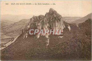 Old Postcard ENV MONT DORE-L Roche Sanadoire