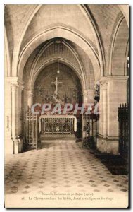 Old Postcard The Cloister tomb of Abbas Altar aristique wrought iron