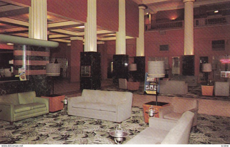 MEMPHIS , Tennessee,1950-1960's; Hotel Chisca, Lobby