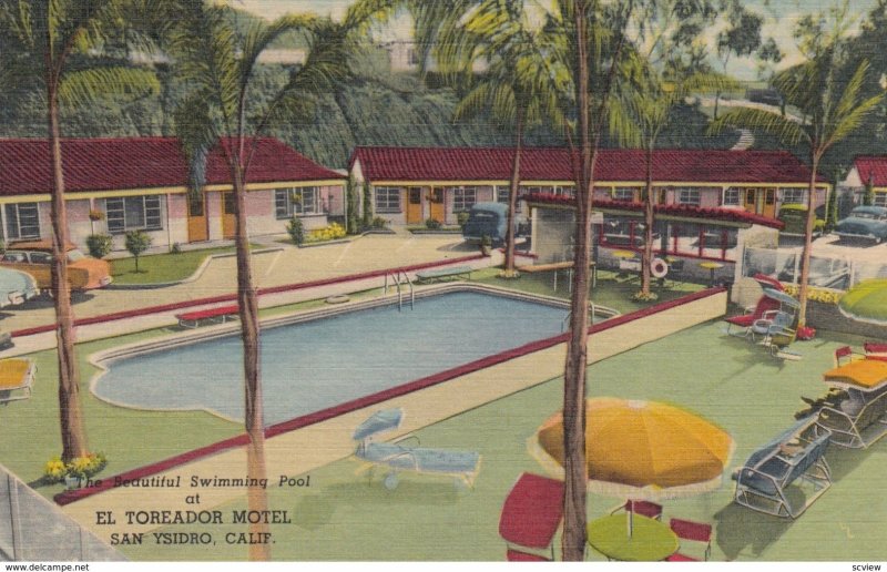 SAN YSUDRO, El Toreador Motel, California, 30-40s