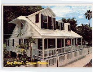 Postcard Key West's Oldest House, Key West, Florida
