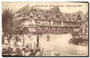 Old Postcard Deauville hotel normandy