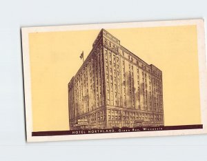 Postcard Hotel Northland Green Bay Wisconsin USA