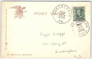 1907 Chautauqua Lake NY Assembly Grounds Vintage Postcard